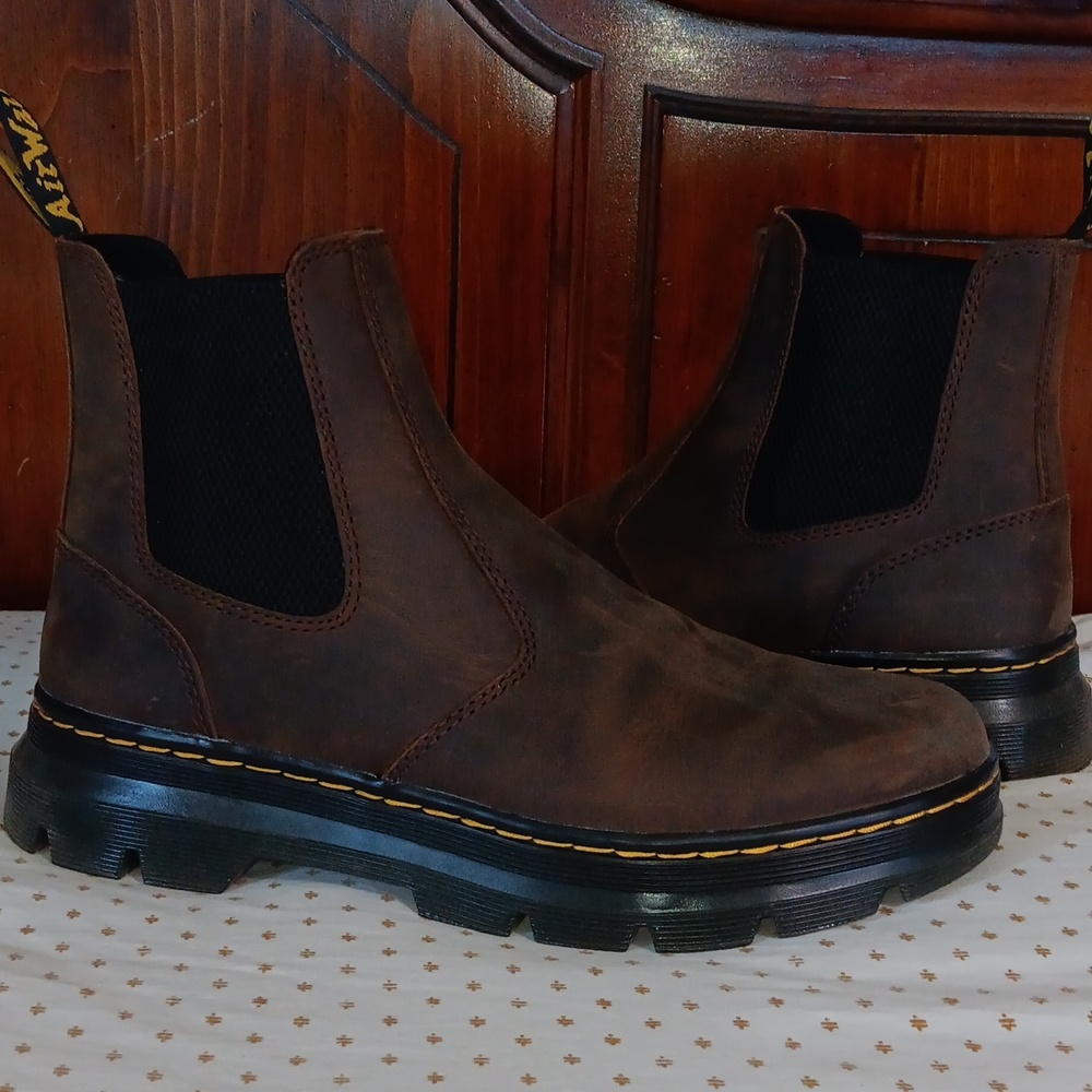 Dr. Martens Brown Unisex Boots